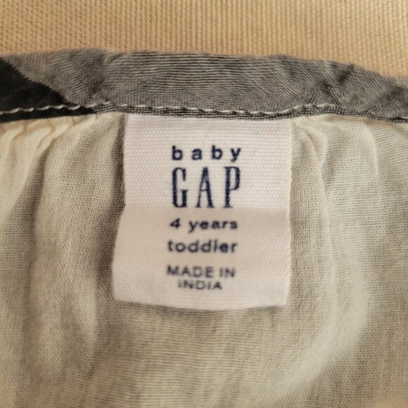 Baby GAP Toddler Tiered Buffalo Checkered Dress 4T (Cotton) - Picture 2 of 4